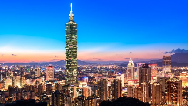 Taipei, Taiwan's capital. The country of 24 million has successfully contained COVID-19 since early in the pandemic.