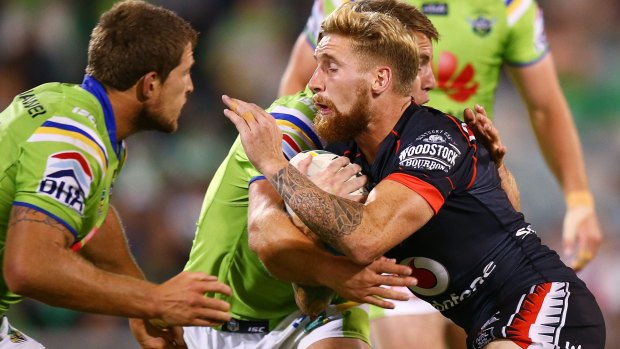 Heading home: The Warriors have released English fullback Sam Tomkins.
