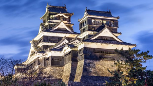 Kumamoto, on the island of Kyushu, is home to one of Japan's most famous castles.