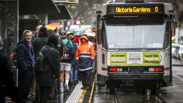 Yarra Trams short shunted more than 350 trams a day last month. 