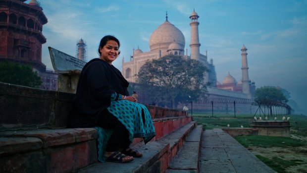 Sana Jinah guides her groups all over India.