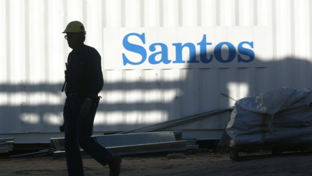 Santos reporting an underlying profit of $US63 million once a previously announced $US1.1 billion impairment is stripped out.