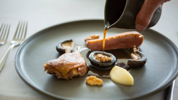 Food and wine is an essential component of the New Zealand luxury lodge offering, with Matakauri Lodge no exception. True to form, the dining room delivers striking panoramic views (do you detect a pattern here?) as well as accomplished modern New Zealand dishes by chef Jonathan Rogers served by a polished wait staff who could dispense with the faintly stuffy black and white kit for something a bit more suitably, well, lodgey. The adjacent lounge areas are serviced by roaring fires in winter and presumably whenever it's nippy and rudely snug leather armchairs and sofas. And, yes, that Picasso tapestry on the wall near the restaurant is genuine and part of the art collection belonging to the US-based Robertson family, owners of the lodge.