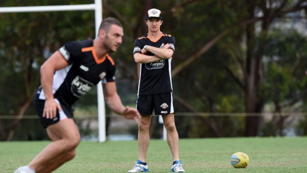 Uneasy alliance: Robbie Farah and coach Jason Taylor.