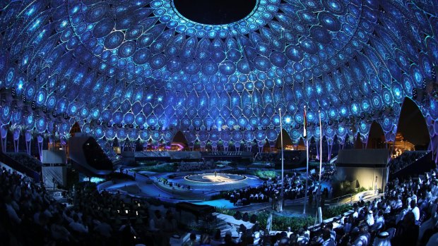 The Expo's opening ceremony on September 30.