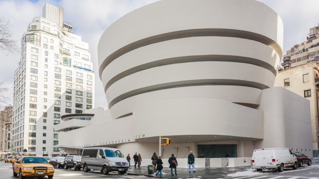 The Solomon R. Guggenheim Museum designed by Frank Lloyd Wright. Photo: Shutterstock