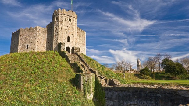 The Norman Keep, Cardiff Castle.