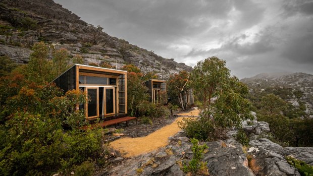Dotted along the way are 11 new campgrounds, a mix of elevated timber tent pads and huts blended seamlessly into the surrounding landscape.