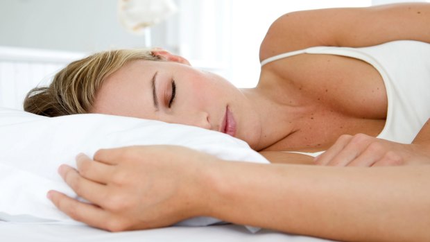 Breathe easy: Soothe yourself to sleep. 