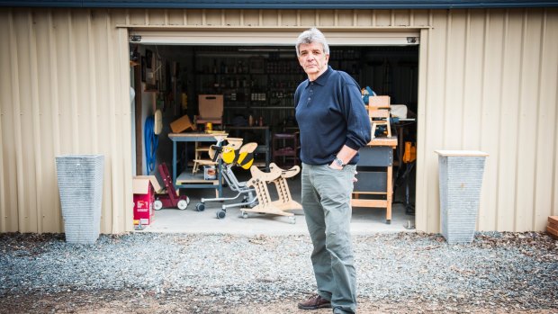 Weston Creek Men's Shed manager Allan Booth is distraught that a generator and power tools worth thousands of dollars have been stolen.