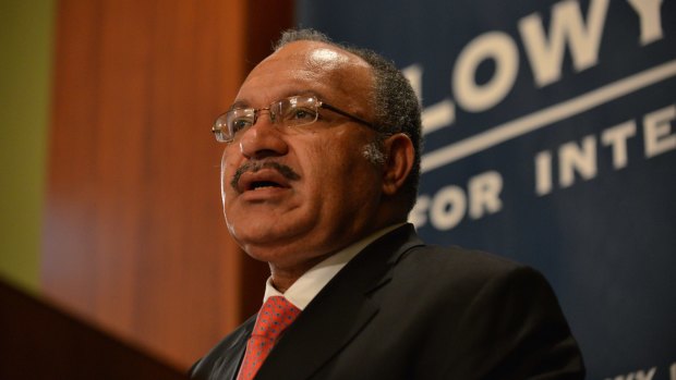 Papua New Guinea Prime Minister Peter O'Neill gave a talk at the Lowy Institute in Sydney last Thursday.