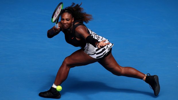 Serena Williams leads the black and white charge in the women's draw.