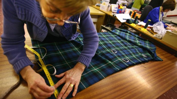 There are not many kilt-makers selling traditional kilts, but some companies try to offer a modern version these days.