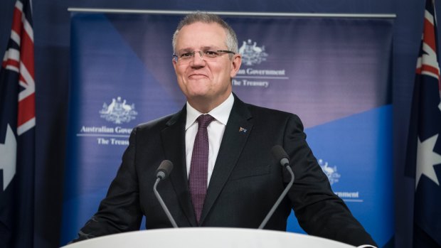 Treasurer Scott Morrison's Treasury has shown the positive effect that company tax cuts will have on the economy.