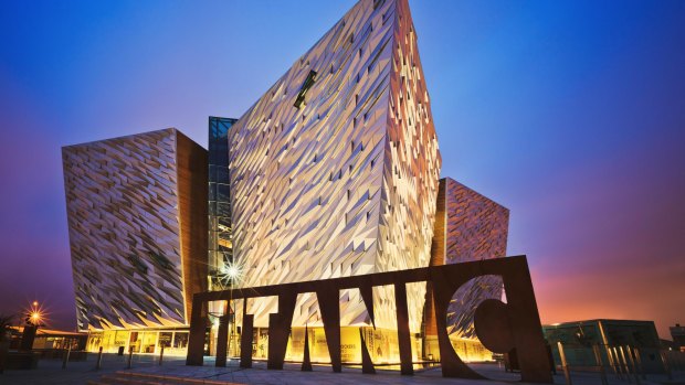The Titanic Belfast.
