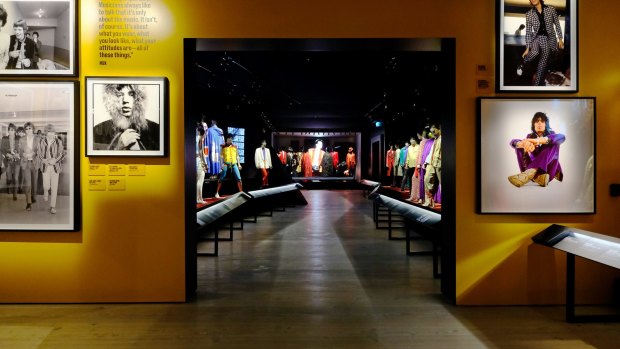 Exhibitionism, the Rolling Stones exhibition on show in London.