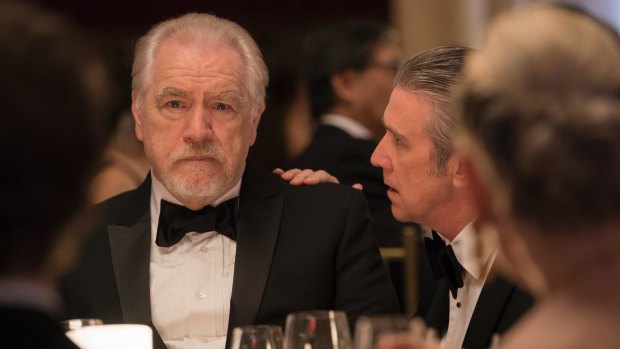 The fictional patriarch in <i>Succession</i> is Logan Roy, played by Brian Cox.