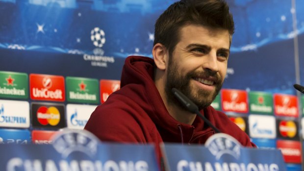 "There are no problems between ourselves and the manager:" Pique.