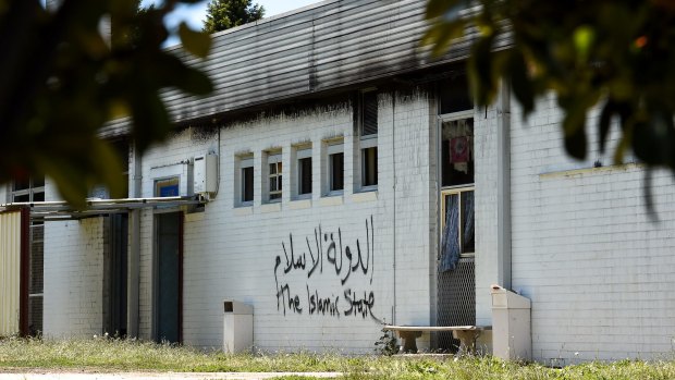 Detectives have been told the graffiti was written by someone with a reasonable understanding of Arabic.