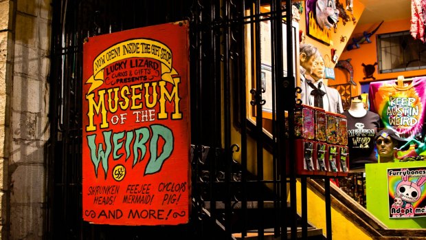Museum of the Weird in Austin.