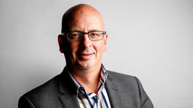 Former editor in chief of The Age, Mark Forbes, who resigned on Monday morning. 