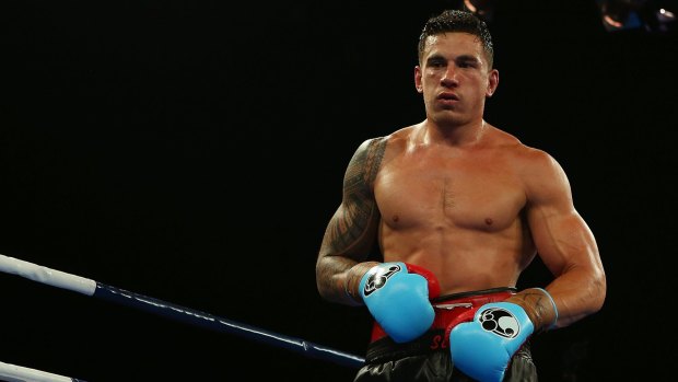 Fighting fit: Sonny Bill Williams is closer to a showdown with Paul Gallen.