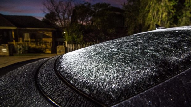 It's been an icy start to the day.