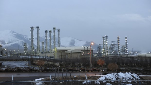 The heavy water nuclear facility near Arak in 2011. 