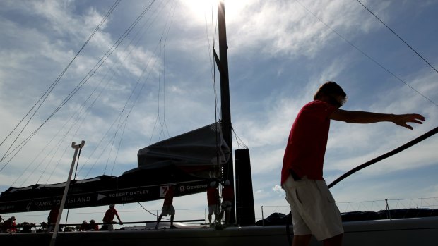 Launched: Wild Oats XI at the Sydney to Hobart preview.