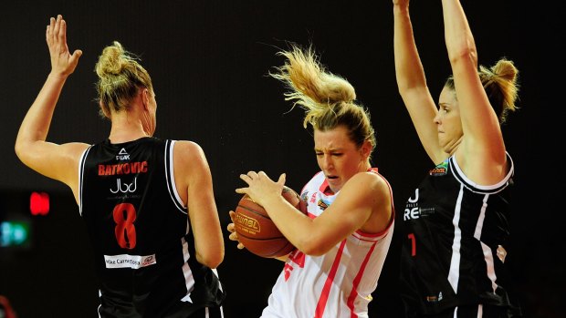 Sara Blicavs could be ready for her best WNBL season after making her Opals' debut.