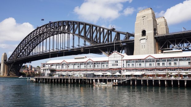 Pier One: You couldn't be better placed to enjoy Sydney.