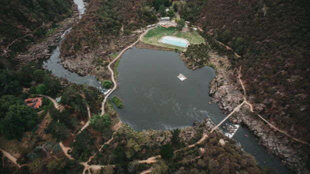 Launceston's Cataract Gorge is just 15 minutes' walk from the city centre.