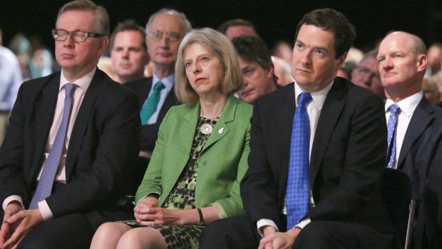Osborne denies that his relationship with Theresa May is a "psychodrama" driven by his desire for revenge. 