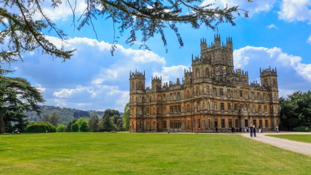 Highclere Castle is the setting of "Downton Abbey". 