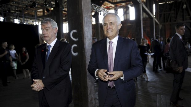Prime Minister Malcolm Turnbull had some tough words for Westpac Chairman Lindsay Maxsted in Sydney on Wednesday.