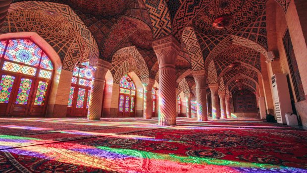 Nasir-ol-Molk, the Pink Mosque of Shiraz.