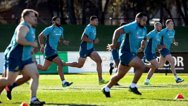 Fit fast: Fitness is the name of the game after Michael Cheika questioned the conditioning of Australian Super Rugby sides.