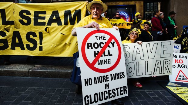 Anti-mining groups say the Baird government is removing checks on new mining projects.