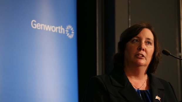 Georgette Nicholas, chief executive of Genworth, expects house prices to "moderate", as a result of the regulator's crackdown on interest-only lending, and the recent rate hikes.