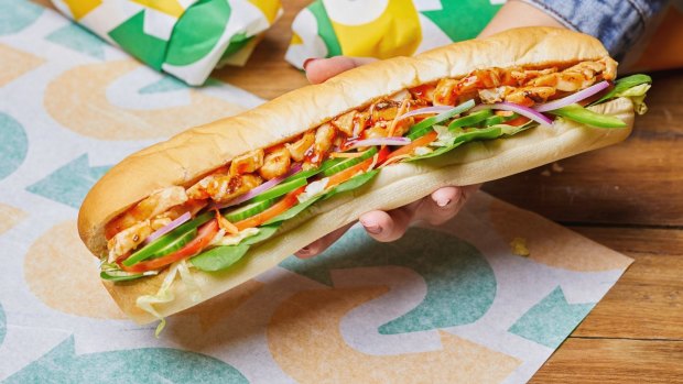 Jessica Lee only ate one half of her Subway footlong  sandwich and saved the rest for later.