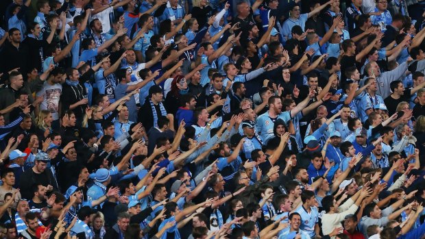 Hands up who wants a game of pool? Sydney FC fans