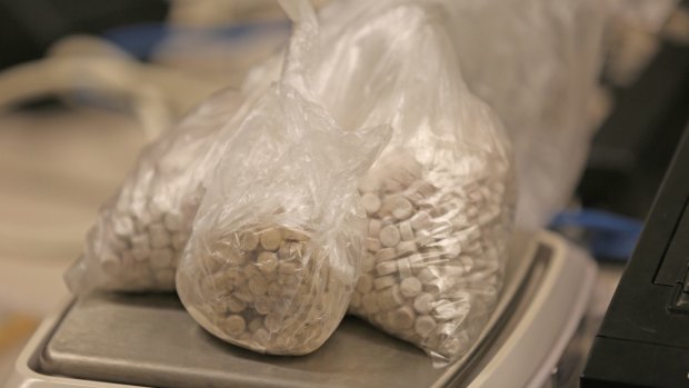About 6000 amphetamine tablets were seized during drug raids at Port Stephens.