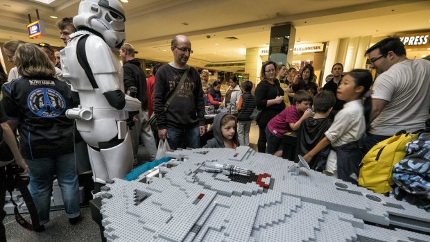 The arrival of the new Star Wars: The Force Awakens movie could bring another boost to Lego sales.