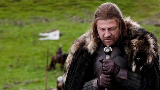 Sean Bean portrays Lord Eddard "Ned" Stark in Game of Thrones. Ned didn't see out the first season.