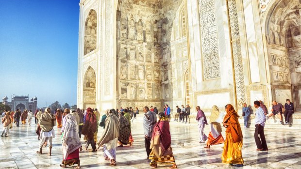 The Taj Mahal has one price for locals and a much higher one for tourists.