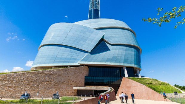 Canadian Museum for Human Rights in Winnipeg, Canada.