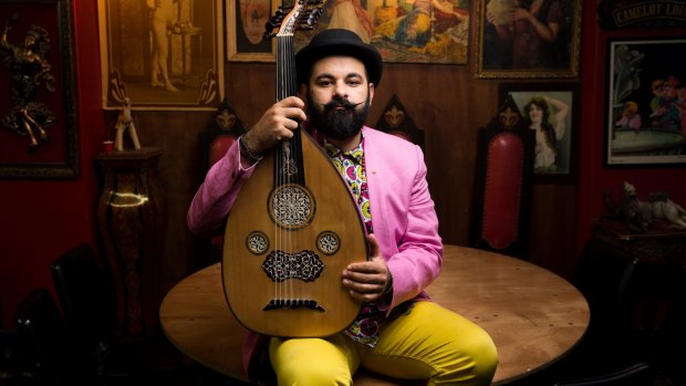 Joseph Tawadros will play the Camelot Lounge in May.