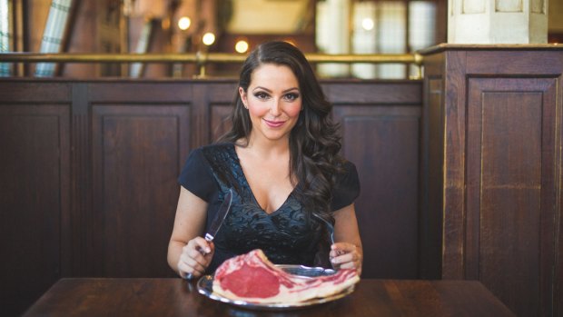 Jess Pryles grew up in Melbourne but headed to Texas to learn about barbecue techniques there.