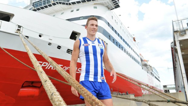 North Melbourne's vice-captain Drew Petrie.