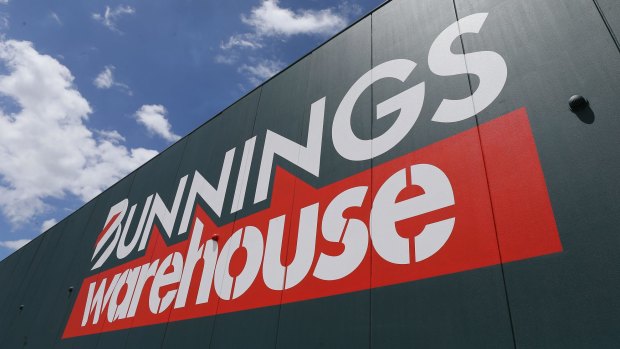 Bunnings plans to open 70 stores over the next few years. 